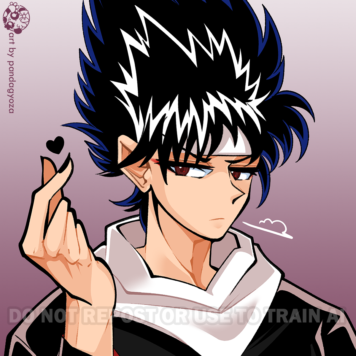 YuYu Hakusho Square Prints