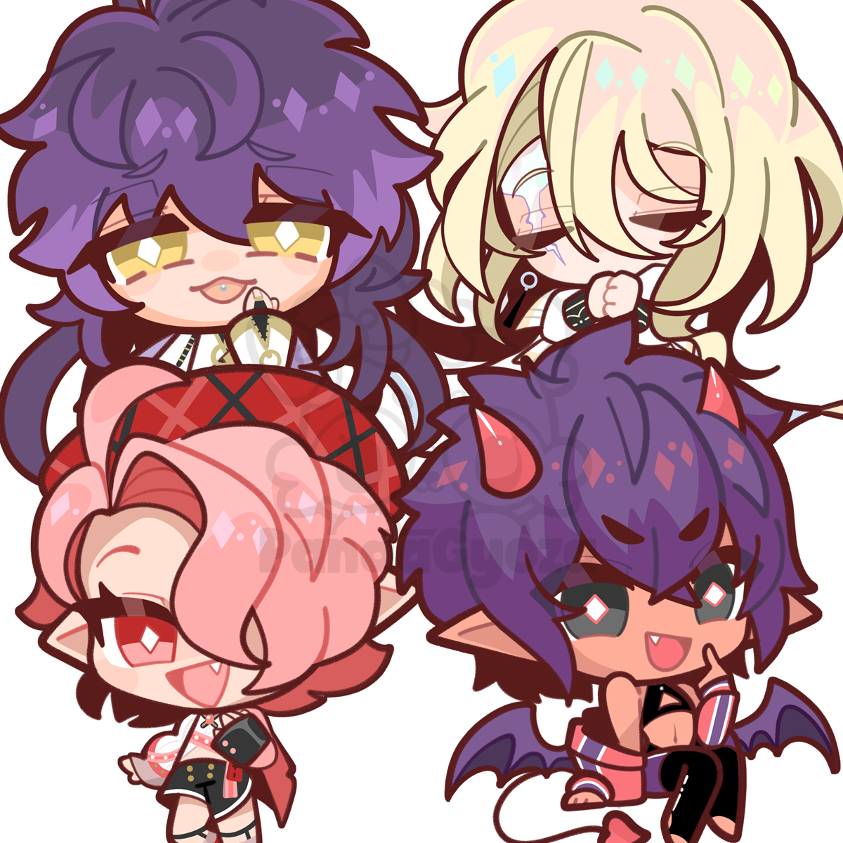 NU: CARNIVAL - Gemstone Keychains