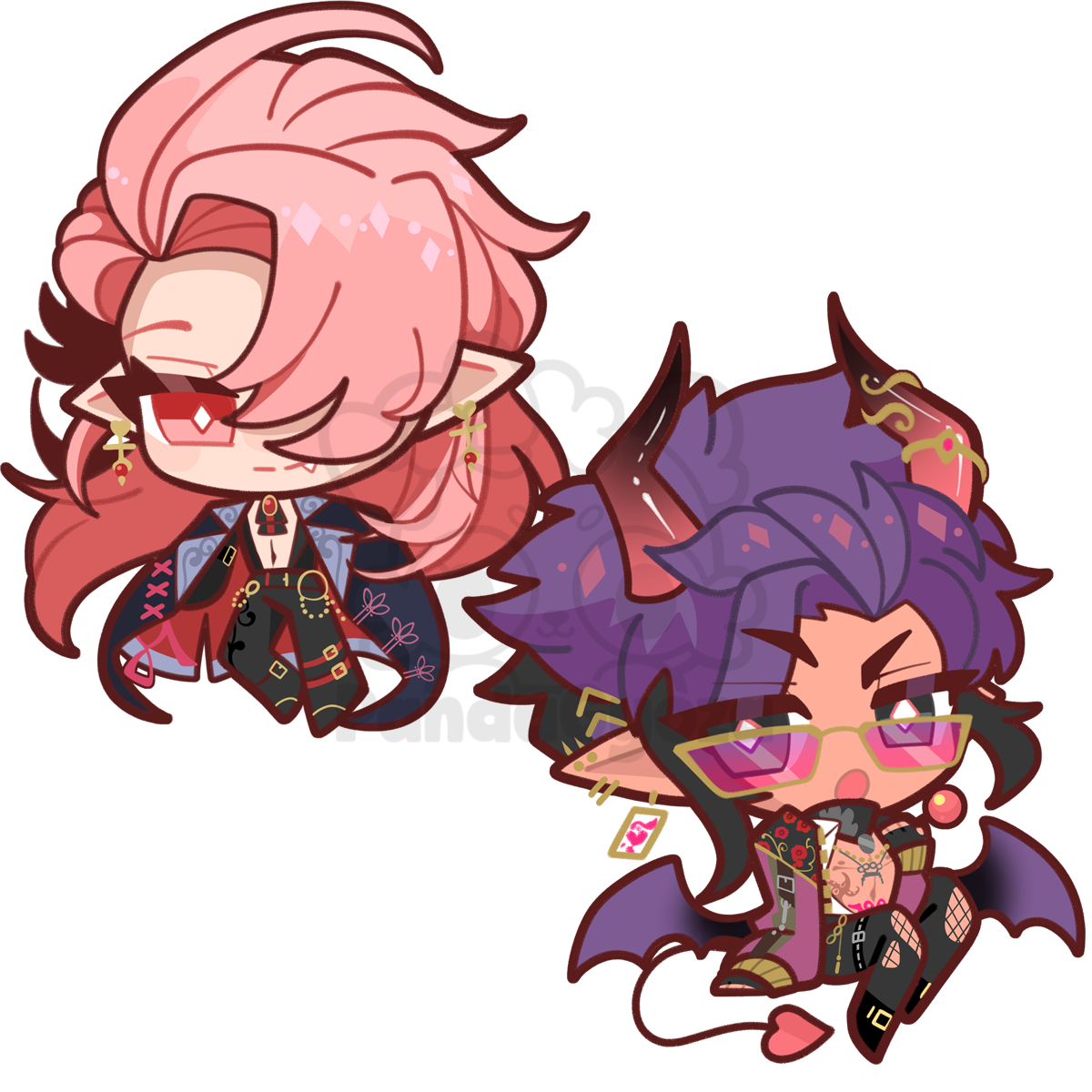 NU: CARNIVAL - Gemstone Keychains