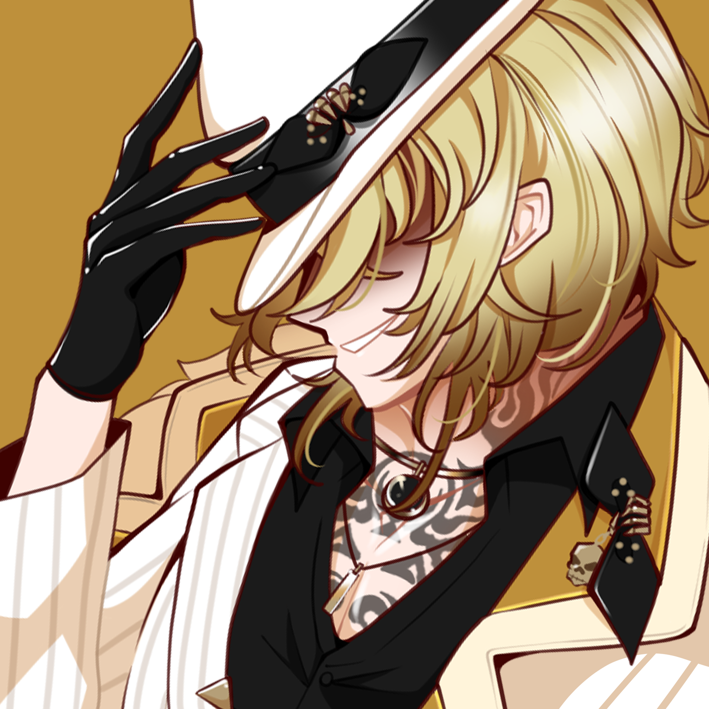 Luca Kaneshiro Square Print