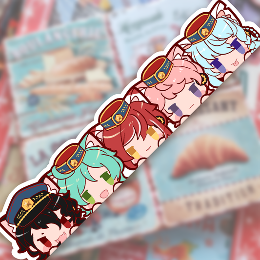 Ensemble Stars: The Eccentrics Peeker High Quality Sticker Decal