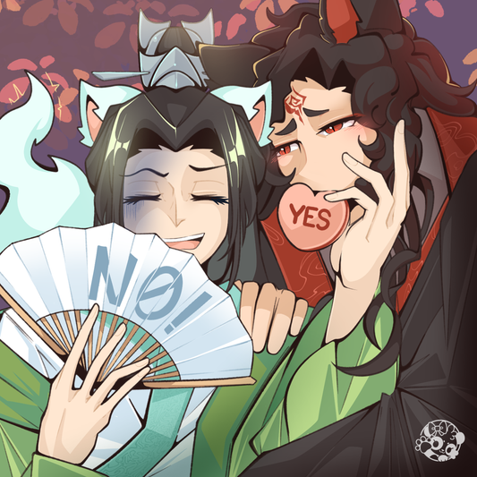 Scum Villain's Self-Saving System: BingQiu Square Print