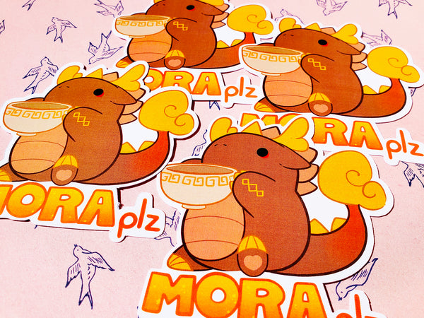 Genshin Impact: Chonky Morax Sticker