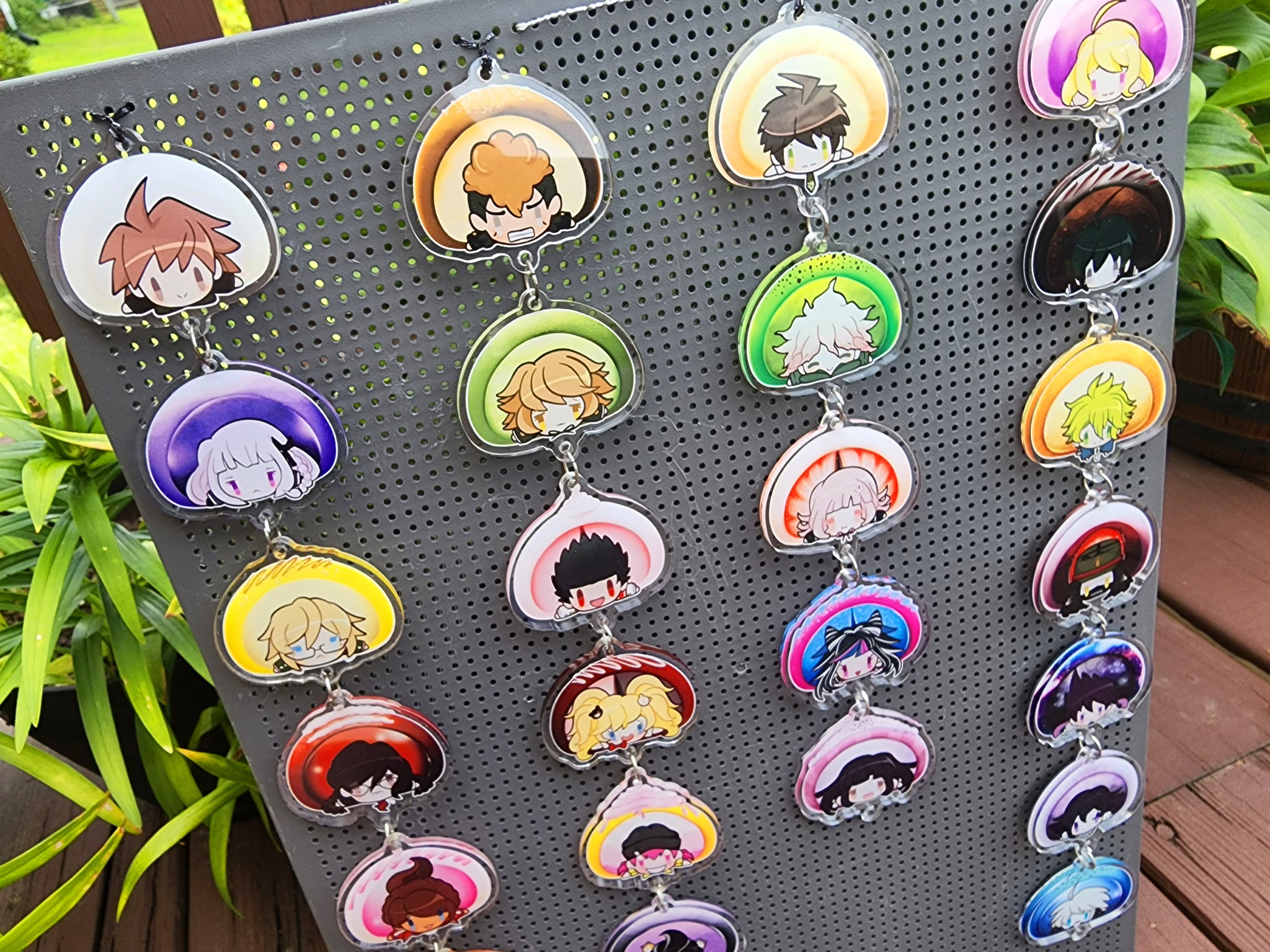 Danganronpa DANGAN-MOCHI!! Series 1, SDR2, and DRV3 Double Sided Keychain (Connectable Charms upon request)
