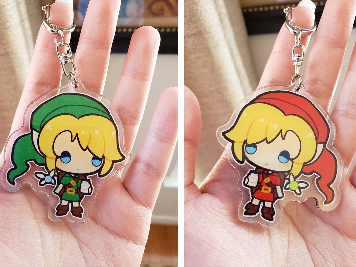 ALL Nintendo SSBU Super Smash Bros. Ultimate Double-Sided Keychains