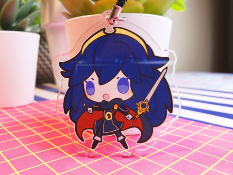 Nintendo SSBU Super Smash Bros. Ultimate Double-Sided 3 in. Keychain [ Lucina ]